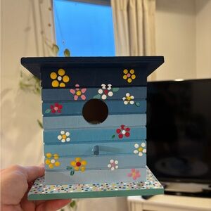 Colorful Floral Birdhouse